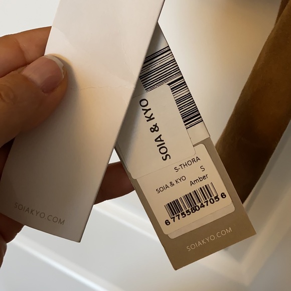 Soia & Kyo suede jacket - Picture 4 of 7